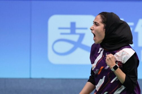بدمينتون باز ايرانى در هانگژو حذف شد