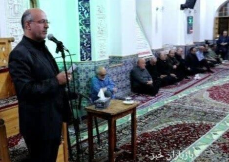 برگزاری مراسم یادبود شهید رئیسی در قلب بازار رشت