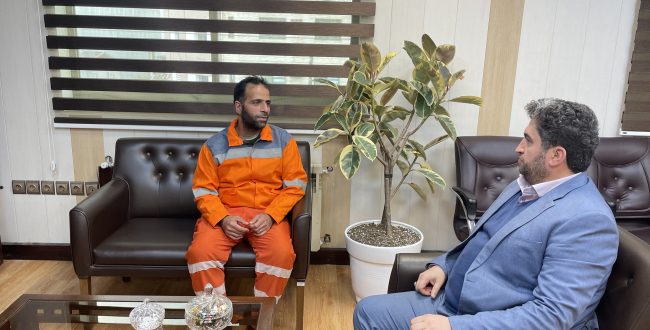 پاکبان شهرداری منطقه یک رشت به همراه خانواده به مشهد مقدس می‌رود