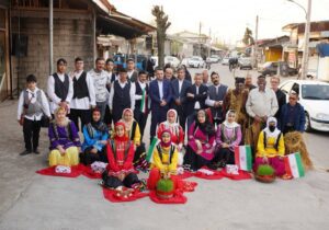 جشن نوروزگاه در روستای خواچکین برگزار شد