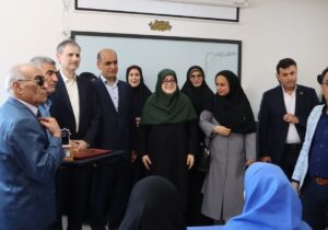 افتتاح یک مدرسه خیّرساز در رشت با حضور سخنگوی دولت و استاندار گیلان