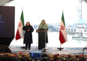 شانزدهمین نشست خبری سخنگوی دولت در بندر كاسپین منطقه آزاد انزلی برگزار شد