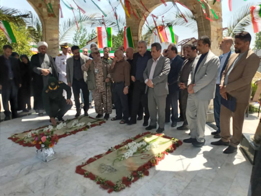 برگزاری یادواره شهدای گمنام دانشگاه آزاد واحد بین المللی انزلی 