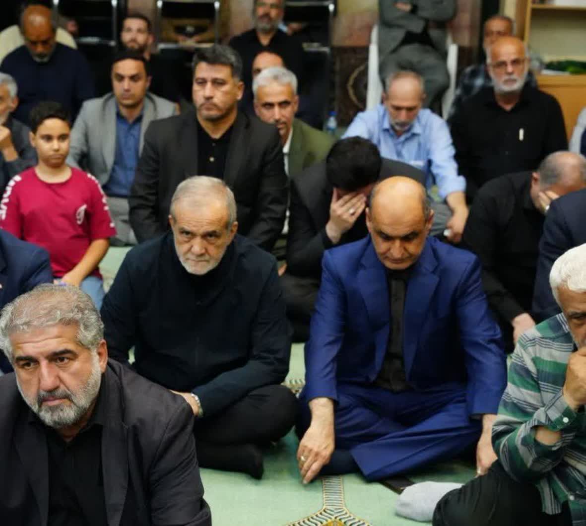 حضور رئیس‌جمهور و استاندار گیلان در مراسم گرامیداشت شهدای گیلانی جنگ تحمیلی ۱۲ روزه