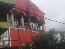 انفجار گاز خانگی در گلشهر صومعه‌ سرا یک کشته بر جا گذاشت