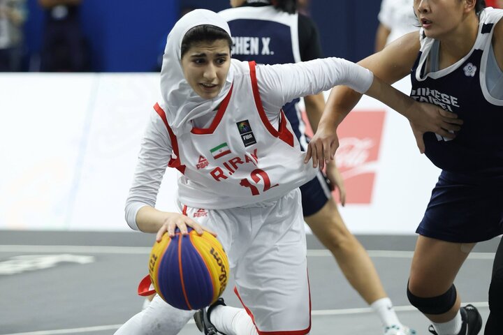 دختران بسکتبال ایران به مدال نقره رسیدند