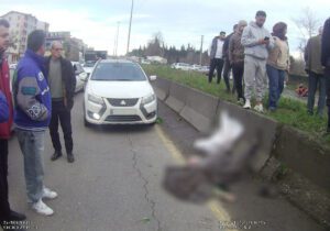 برخورد کوییک با عابر پیاده در محور آستارا به تالش جان یک نفر را گرفت