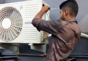 مرگ نصاب کولر در پی سقوط از طبقه ششم در لاهیجان