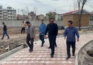 بازدید میدانی شهردار رشت از روند اجرایی پروژه‌های مهم 