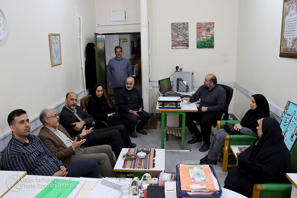 بازدید مدیرکل فرهنگ و ارشاد اسلامی گیلان از دبیرخانه جشنواره ملی «آیات»
