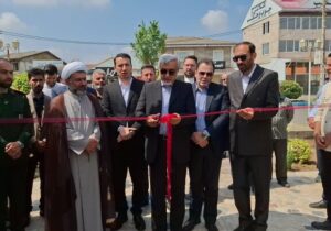 پارک کودک «فرشته‌های میناب» در پیربازار رشت افتتاح شد