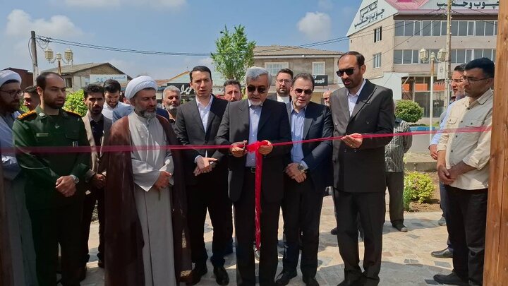 پارک کودک «فرشته‌های میناب» در پیربازار رشت افتتاح شد