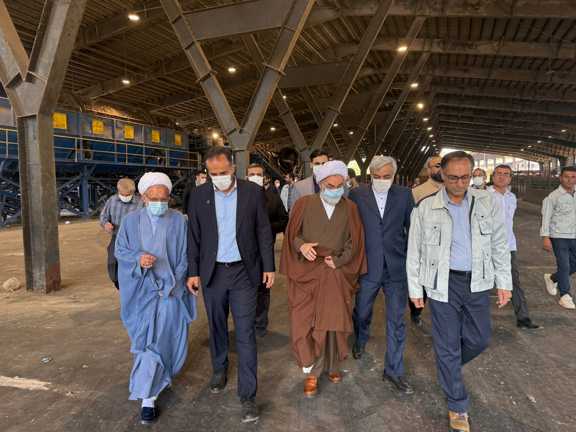 حضور مدیران ارشد استانی و شهری در سایت سراوان و شرکت کودآلی گیلان