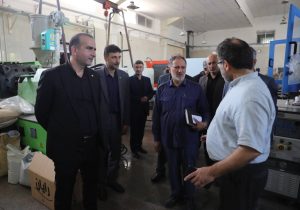 پیگیری میدانی مدیرعامل منطقه  آزاد انزلی به همراه بازرس كل گیلان جهت رفع موانع واحدهای تولیدی