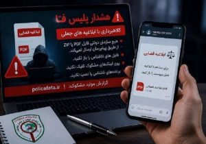 هشدار پلیس فتا؛ فایل‌های ابلاغیه قضایی در پیام‌رسان‌ها تله کلاهبرداران است