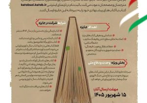 فراخوان چهل و چهارمین جایزه کتاب سال جمهوری اسلامی ایران