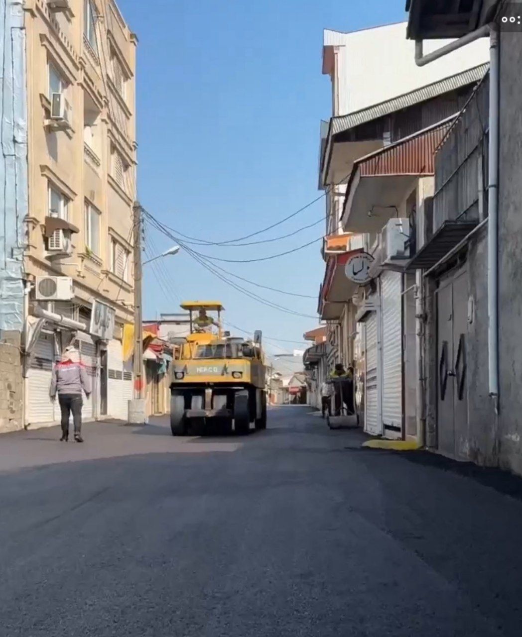 آغاز عملیات روکش آسفالت معابر شهری رشت در قالب چندین اکیپ همزمان