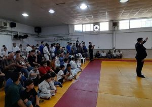 مسابقات جودوی قهرمانی نونهالان و نوجوانان گیلان برگزار شد