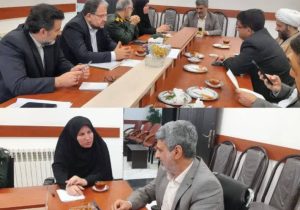 بررسی راهکارهای صیانت از حقوق عامه در دیدار سرپرست فرمانداری خمام با رئیس‌کل دادگستری گیلان