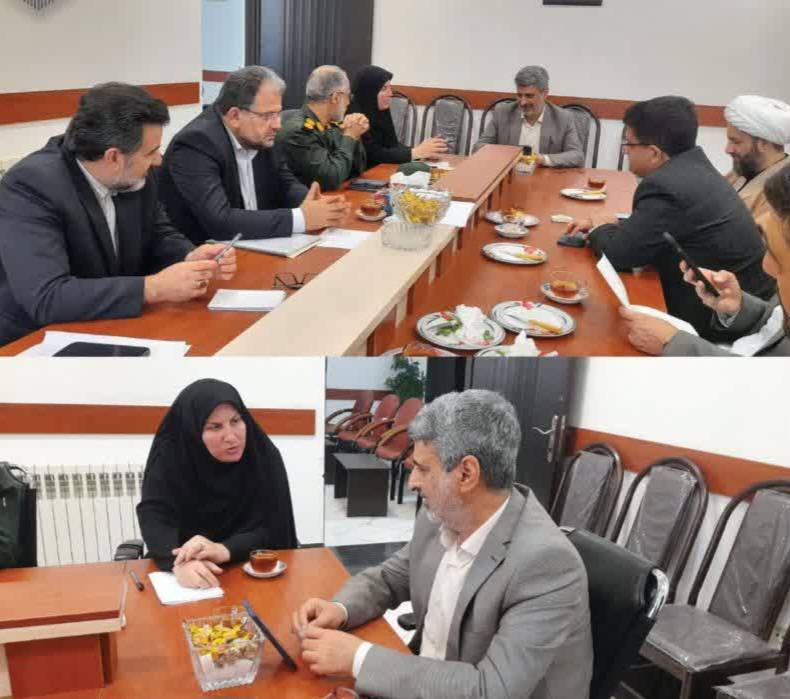 بررسی راهکارهای صیانت از حقوق عامه در دیدار سرپرست فرمانداری خمام با رئیس‌کل دادگستری گیلان