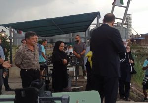 دو لاین کیبل‌اسکی در مارینا کاسپین انزلی به بهره‌برداری رسید