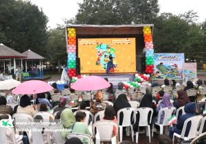 جشن «لبخند کودکان، رویش ایران» در رشت برگزار شد