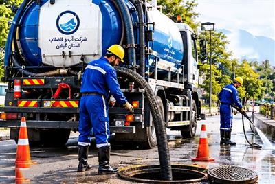 لایروبی ۳۳۶ كیلومتر شبكه فاضلاب تحت مسئولیت در ۵ ماه نخست سال